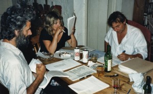 editorial meeting 1984