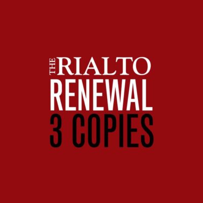 3 issues renewal subscription